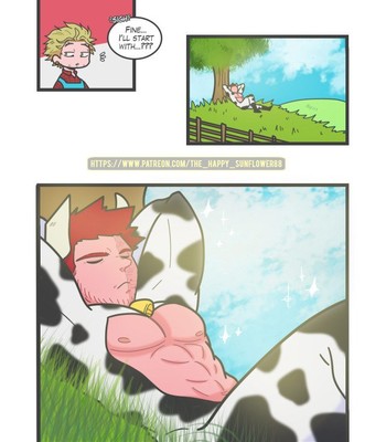 One man, One cow comic porn sex 4