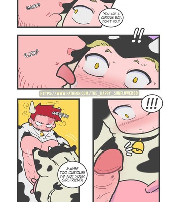 One man, One cow comic porn sex 12