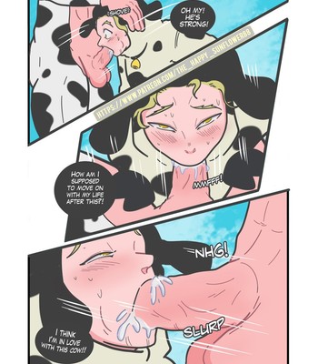 One man, One cow comic porn sex 14