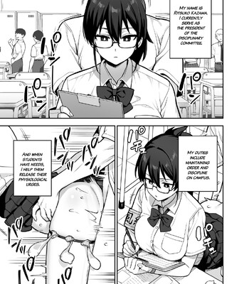 Atarashii Fuuki Iinchou wa Kyonyuu Sugiru Ken 3 | About the New President of the Disciplinary Committee’s Huge Tits 3 comic porn sex 7