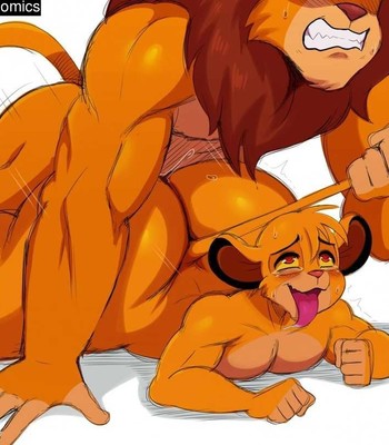 Simba comic porn sex 2