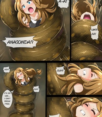 Hell Of Swallowed: Serena VS Anaconda comic porn sex 4