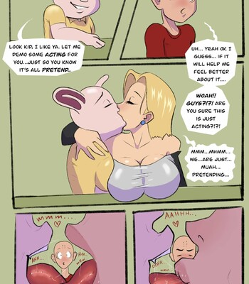 Oolong & Android 18 comic porn sex 3