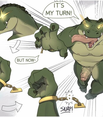 Gay Furry Alligator Porn - Anubis X Sobek(ongoin) comic porn - HD Porn Comics