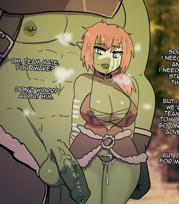 Orc team-mate being a team-mate – Wolfrad comic porn sex 3