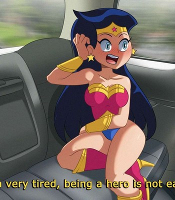Wonder Woman: Waifu Taxi comic porn thumbnail 001