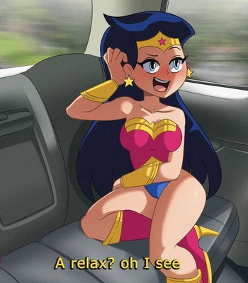 Wonder Woman: Waifu Taxi comic porn sex 002