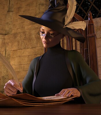 Hermione Granger and the Professor’s Wand comic porn sex 4