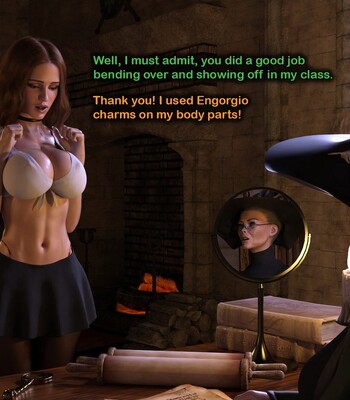 Hermione Granger and the Professor’s Wand comic porn sex 12