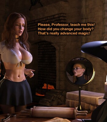 Hermione Granger and the Professor’s Wand comic porn sex 14