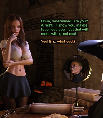 Hermione Granger and the Professor’s Wand comic porn sex 15