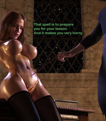 Hermione Granger and the Professor’s Wand comic porn sex 24