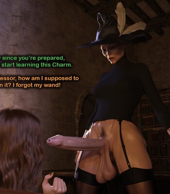 Hermione Granger and the Professor’s Wand comic porn sex 33