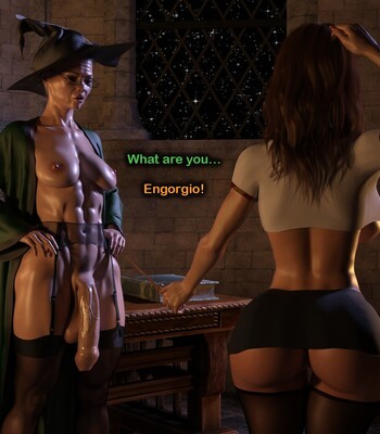 Hermione Granger and the Professor’s Wand comic porn sex 122