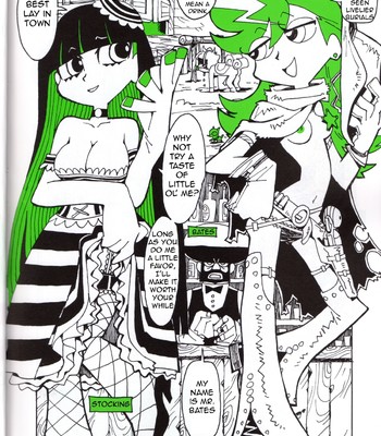 Panty and stocking in wild bitch comic porn sex 2