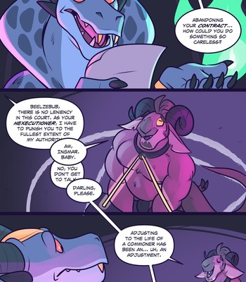 Lewi’s Noodle House For Wayward Demons (Ongoing) [TooMuchDynamite] comic porn sex 2