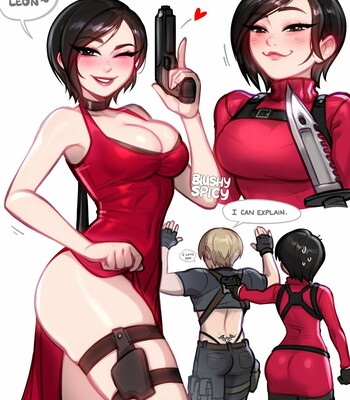 Resident Evil 4 Girlies – BlushyPixy comic porn sex 8