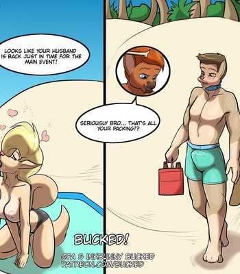 Beach “Threesome comic porn sex 2