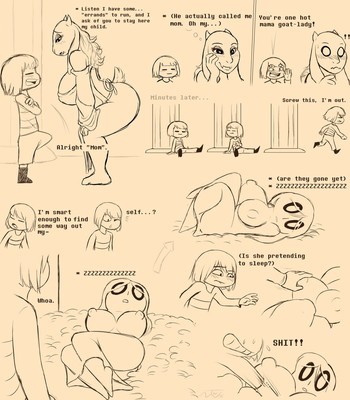 Under(her)tail comic porn sex 8