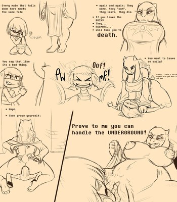 Under(her)tail comic porn sex 17