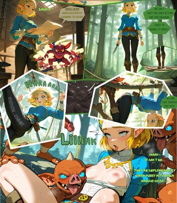 Zelda x Bokoblins – Peril in the Realm comic porn sex 2