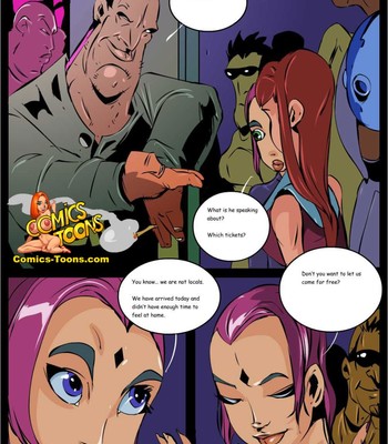 Teen Titans in the Club comic porn sex 4
