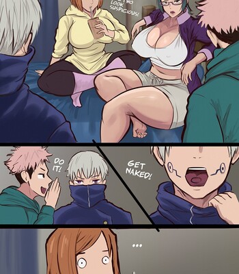 Porn Comics - [Arachnart]Maki Zenin x Nobara comic