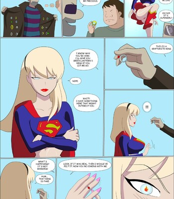 Supergirl X Wonder Woman comic porn sex 2