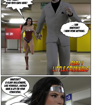 Porn Comics - Wonder Woman 3D Comic