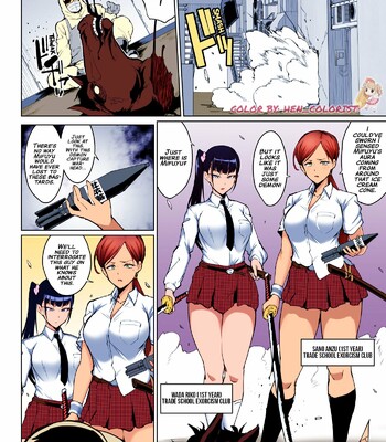 [Fan no Hitori] Yukimusume Taima JK & Shinyuu Ryoujoku Manga [English] [Colorized] [Hen Colorist] comic porn sex 15