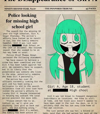 [PONPORIO] The Disappearance of Girl A (Sample) comic porn thumbnail 001