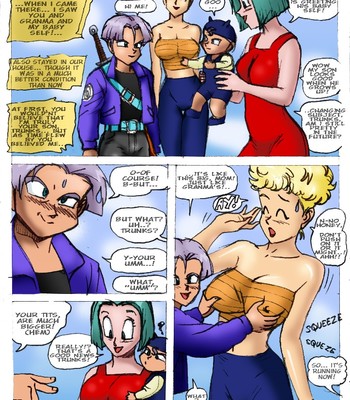 Dragon Ball Z Time Travel comic porn sex 20