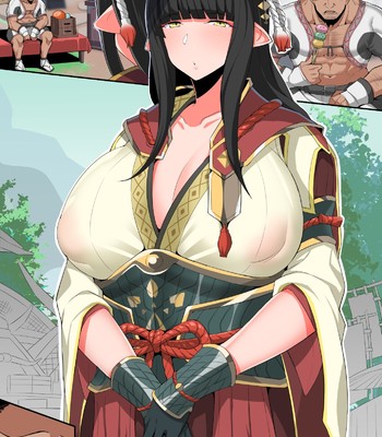Hinoe San hold you in the cowgirl position comic porn sex 3