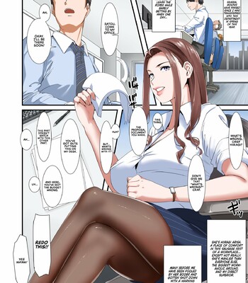 A Boss With Slutty Tits Who Gives Naughty Services in the Company’s Relaxation Room [English] comic porn sex 4