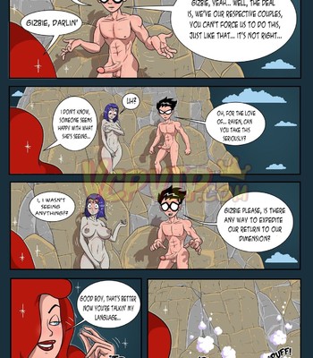 Teen Titans Stranded comic porn sex 12
