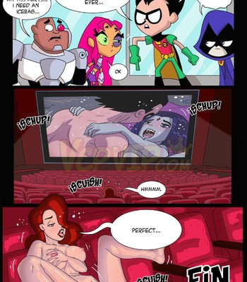 Teen Titans Stranded comic porn sex 29