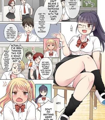 My Genius Senpai Girlfriend Swapped Bodies with a Gal! comic porn sex 2