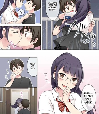 My Genius Senpai Girlfriend Swapped Bodies with a Gal! comic porn sex 5