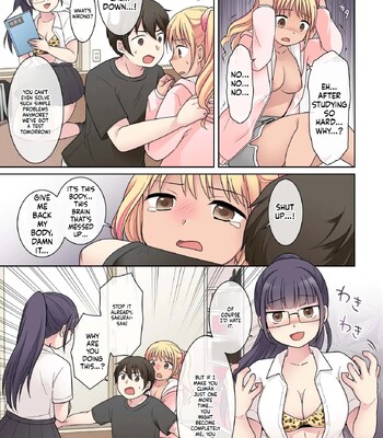 My Genius Senpai Girlfriend Swapped Bodies with a Gal! comic porn sex 14