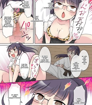 My Genius Senpai Girlfriend Swapped Bodies with a Gal! comic porn sex 29