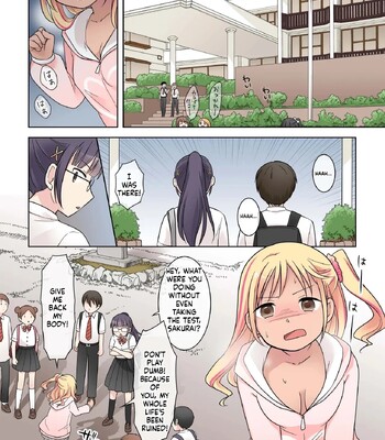 My Genius Senpai Girlfriend Swapped Bodies with a Gal! comic porn sex 37