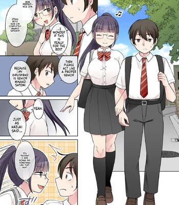 My Genius Senpai Girlfriend Swapped Bodies with a Gal! comic porn sex 39