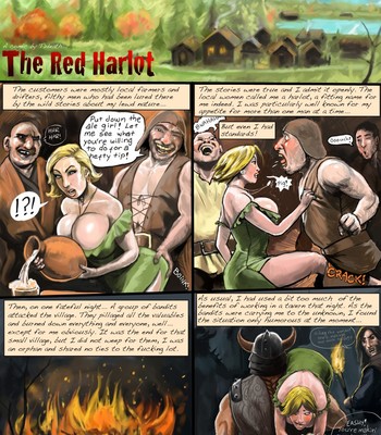 Porn Comics - The Red Harlot