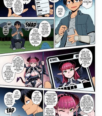 Defeating the Demon Lord (Last Boss) with a Lewd Smart Phone (COMIC Anthurium 2019-09) [English] {darknight} [Digital] [Uncensored] [Colorized] comic porn sex 5