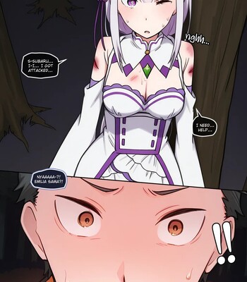 Porn Comics - Emilia & Felix “Healing”