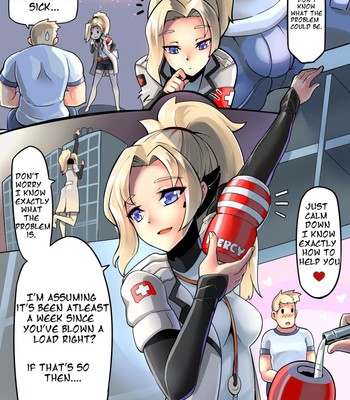Mercy Therapy (Overwatch) [ENGLISH] comic porn sex 3