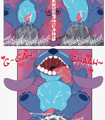 Stitch’s Ohana comic porn sex 8