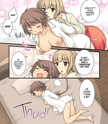I Wanted to Have a Lesbian Get a Taste of My Cock, but I Got Turned Into a Girl Instead [English] [Decensored] comic porn sex 9