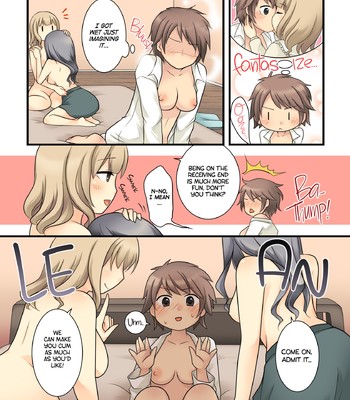 I Wanted to Have a Lesbian Get a Taste of My Cock, but I Got Turned Into a Girl Instead [English] [Decensored] comic porn sex 19