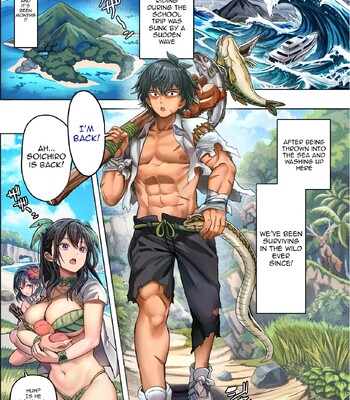 Mujintou Sounan Harem   Deserted Island Castaway Harem 1.2. comic porn sex 5